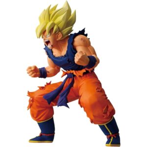 figura ichibansho dragon ball z super saiyan son goku (batalla del super saiyan) estatua coleccionable maestra