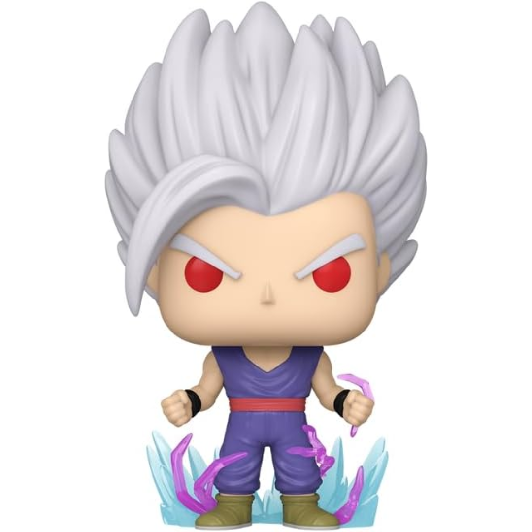 pop! dragon ball super: super hero son gohan (bestia) #1703 con funda protectora compatible pop! dragon ball super: super hero son gohan (bestia) #1703 con funda protectora compatible