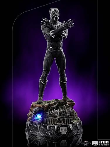 iron studios 1:10 black panther deluxe la saga infinity iron studios 1:10 black panther deluxe la saga infinity